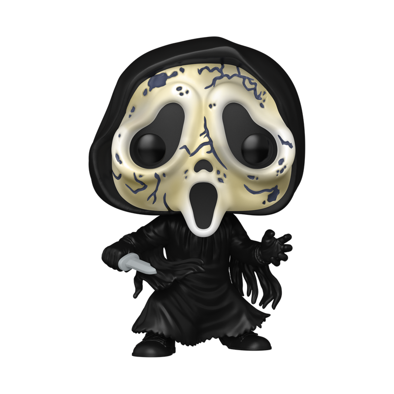 Funko Pop Scream Ghost Face Distressed Mask #1962 Horror Movies Exclusive + Case