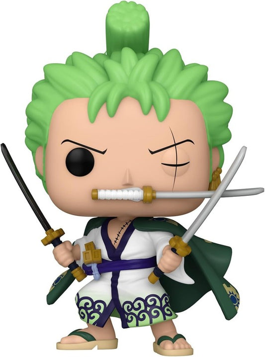 Funko Pop Roronoa Zoro 923 One Piece Animation Vinyl Figure Anime Fast Delivery