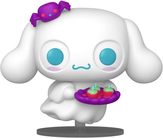 Funko Pop Sanrio Cinnamoroll Spooky Glow #156 Halloween Ghost Vinyl + Proector