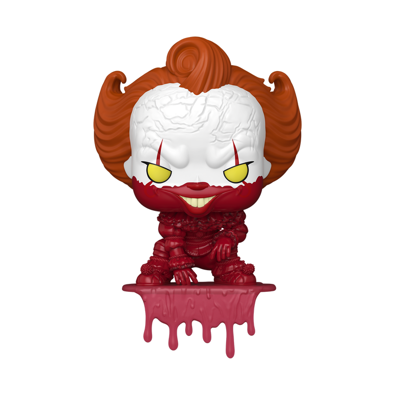 Funko Pop IT Welcome To Derry Pennywise Shelf Sitter 1866 Horror Exclusive +Case