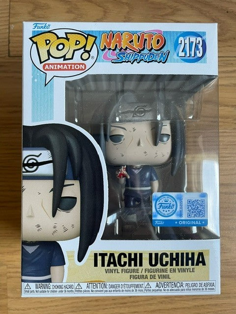 Funko Pop Animation Naruto Shippuden Itachi Uchiha Goodbye #2173 Exclusive +Case