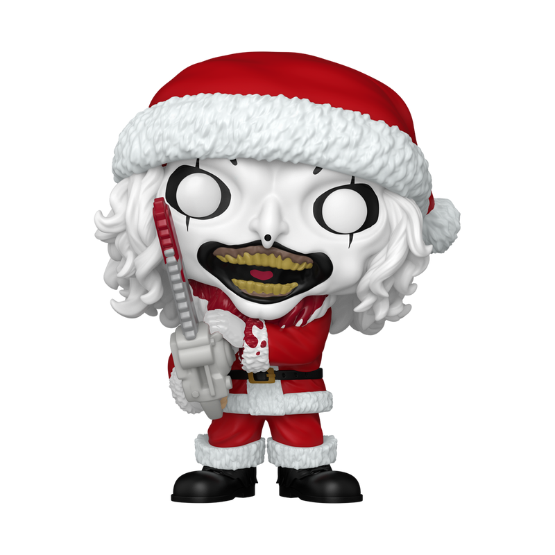 Funko Pop Terrifier 3 Art The Clown Bloody Chainsaw 1990 Exclusive Horror +Case