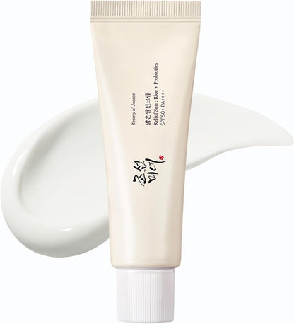 Beauty of Joseon Sunscreen SPF50+ Relief, Aqua Fresh ,Ginseng  K-Beauty SkinCare