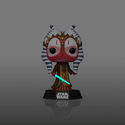 Funko POP! Star Wars: Clone Wars - Shaak Ti # 853- Glow in Dark - Vinyl Figure