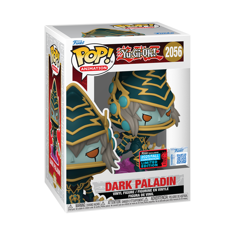 Funko Pop Yu-Gi-Oh! Dark Paladin Collectable Vinyl Figure #2056 Exclusive w/Case