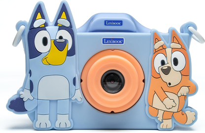 LEXIBOOK Bluey 4-In-1 Kids Camera with Protective Case Photo, Video, MP3 & Games