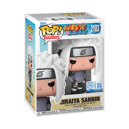 Funko Pop Animation Naruto Shippuden Jiraiya Sannin #2103 Exclusive + Protector