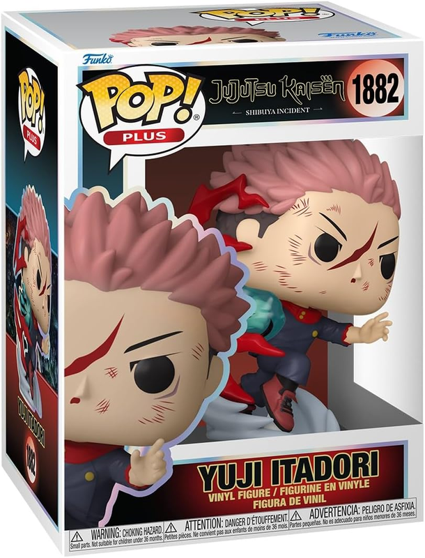 Funko POP! Plus: Jujutsu Kaisen - JJK - Yuji Itadori  1882 -  Vinyl Figure