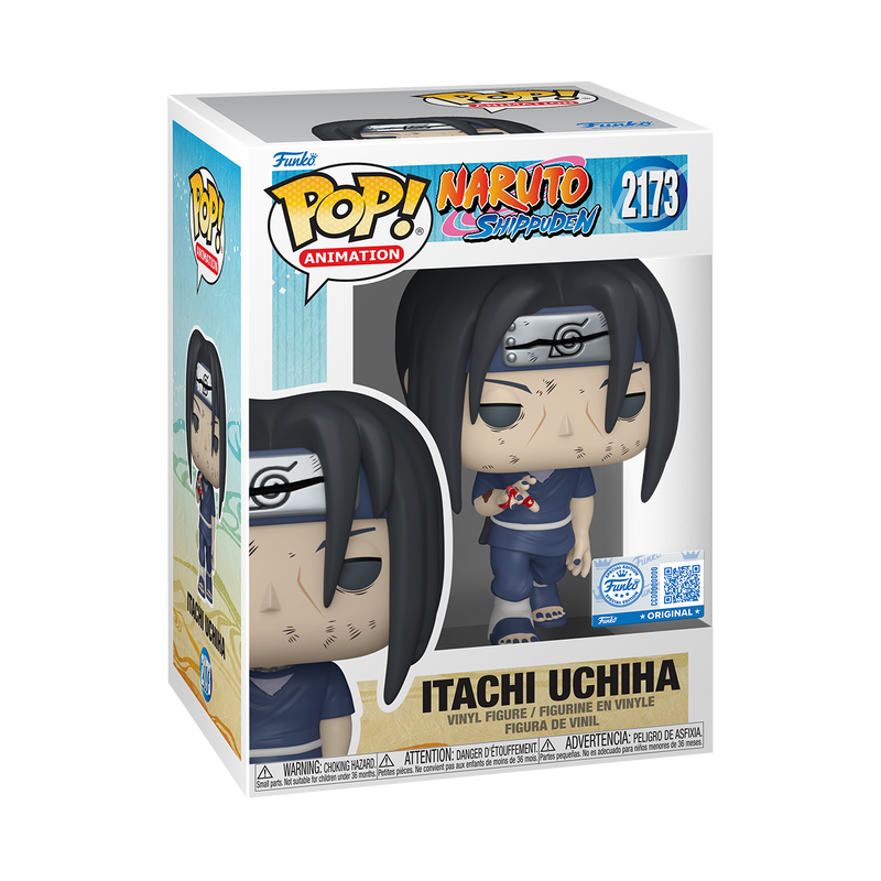 Funko Pop Animation Naruto Shippuden Itachi Uchiha Goodbye #2173 Exclusive +Case