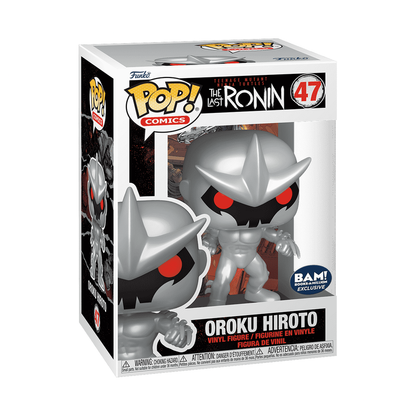 Funko Pop Teenage Mutant Ninja Turtles Oroku Hiroto #47 Exclusive Comics Vinyl