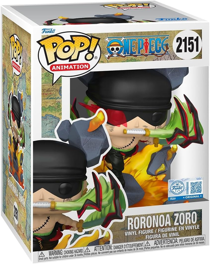 Funko Pop! Premium: One Piece - Roronoa Zoro - King of Hell - Figure # 2151