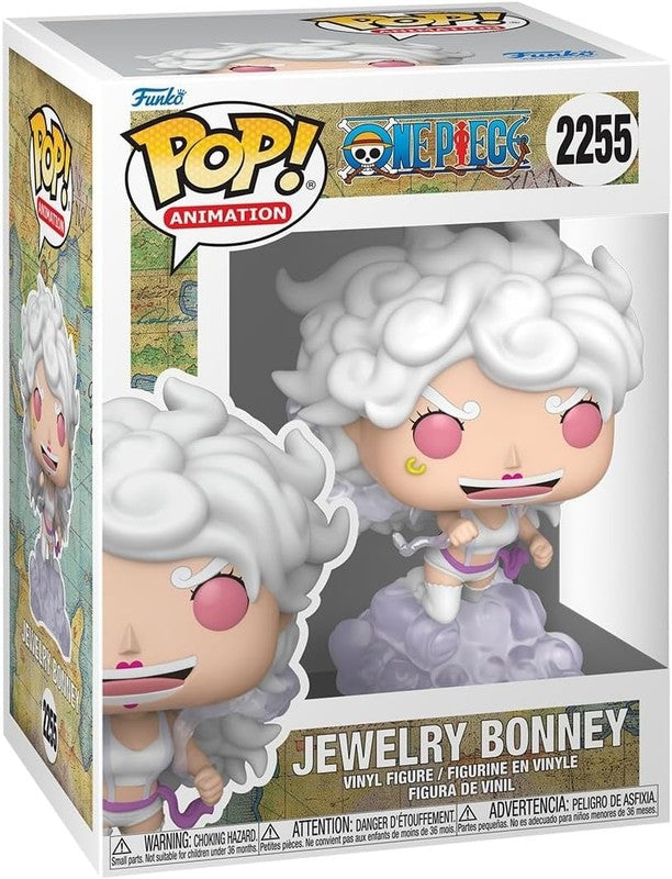 Funko Pop Jewelry Bonney 2255 Chase One Piece Animation Egghead Vinyl+ Protector