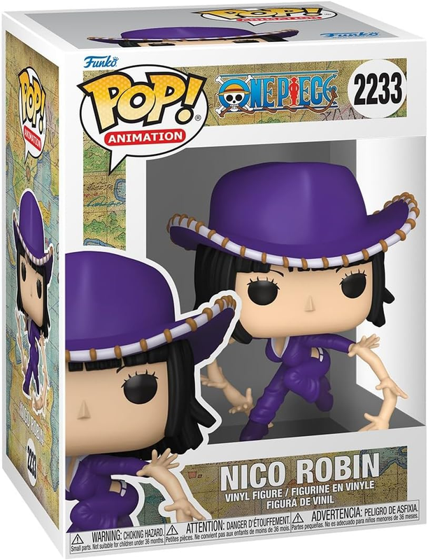 Funko Pop Nico Robin # 2233 One Piece Animation Vinyl Figure Collectible New UK