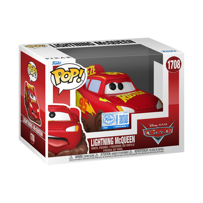 Lightning Mcqueen 1708  Funko Pop! Exclusive Disney Pixar Cars Vinyl +Protector