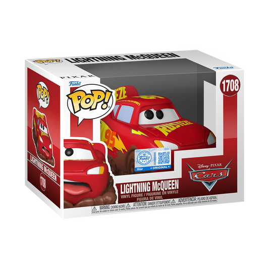 Lightning Mcqueen 1708  Funko Pop! Exclusive Disney Pixar Cars Vinyl +Protector