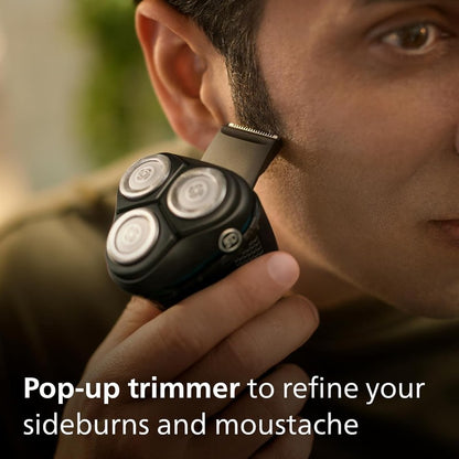 Philips Electric Shaver 3000 Series - Wet & Dry Electric Shaver for Men Cordless