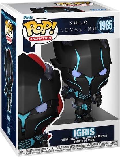 Funko Pop Igris # 1985 Solo Leveling Animation Vinyl Figure Anime NEW  UK