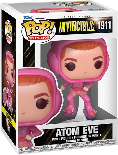 Funko Pop TV Invincible Atom Eve #1501 Anime Vinyl Superheroe Vinyl +Case