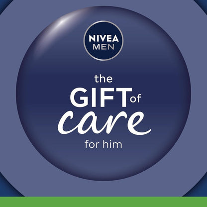 NIVEA MEN Feel Fully Sensitive Skincare Gift Set (8 Products) - Large Men'S Gift