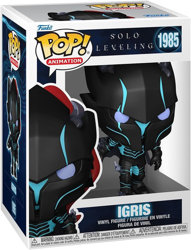Funko Pop Igris # 1985 Solo Leveling Animation Vinyl Figure Anime NEW  UK