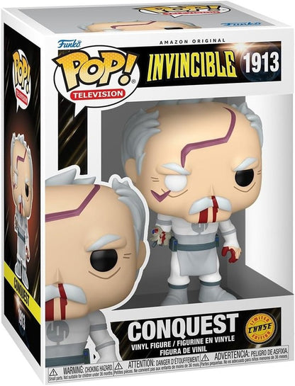 Funko Pop Invincible Conquest Chase #1913 Rare Anime Vinyl Figure + Protector UK