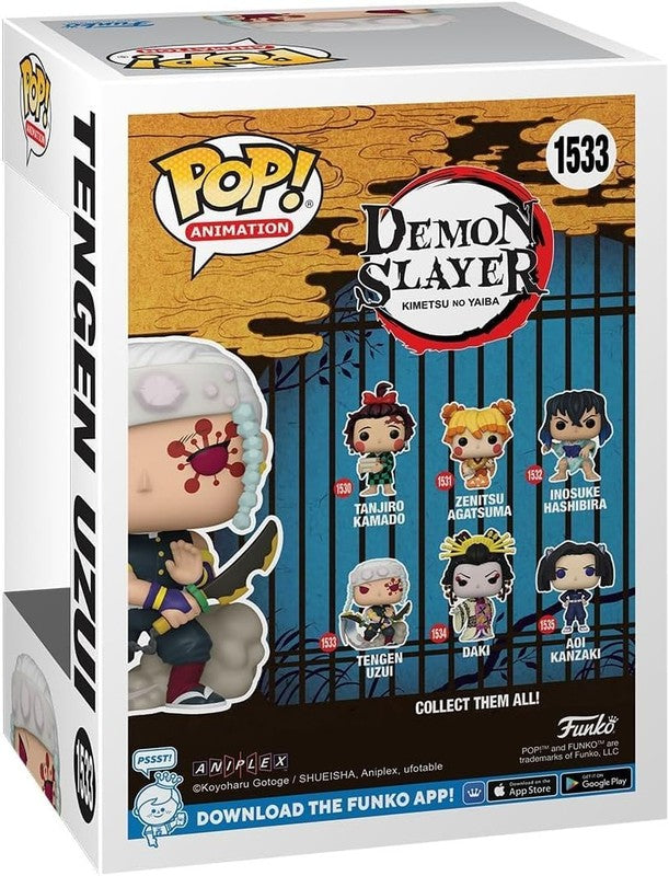 Funko POP Anime: Demon Slayer - Kimetsu No Yaiba  Tengen Uzui Limited Chase 1533