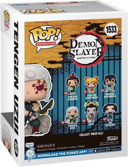 Funko POP Anime: Demon Slayer - Kimetsu No Yaiba  Tengen Uzui Limited Chase 1533