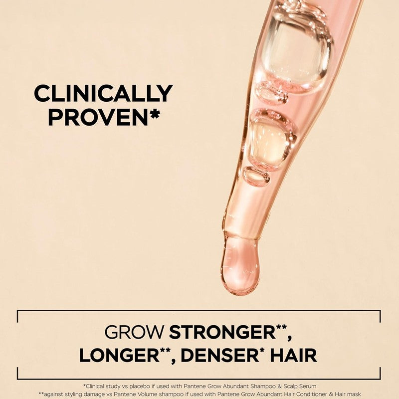 Pantene Grow Abundant Anti-Hair Loss Scalp Serum 60Ml. Grow Thicker