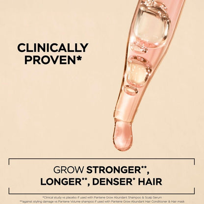 Pantene Grow Abundant Anti-Hair Loss Scalp Serum 60Ml. Grow Thicker