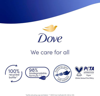 Dove Advanced Care Deeply Nourishing Body Wash Body Cleanser Shower Gel Skin