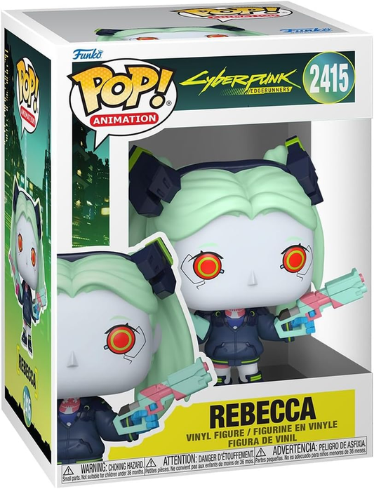 Funko POP! Animation: Cyberpunk: Edgerunners - Rebecca # 2415  Vinyl Figure