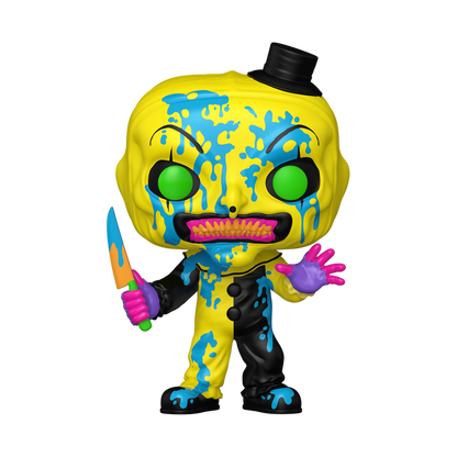 Funko Pop Terrifier 3 Art The Clown Glow Chase 1948 Horror Movie Exclusive +Case