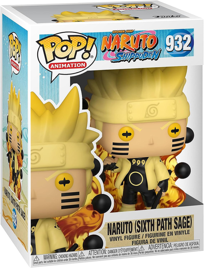 Funko POP!  Naruto Uzumaki Six Path Sage # 932 Collectable Vinyl Anime Figure UK