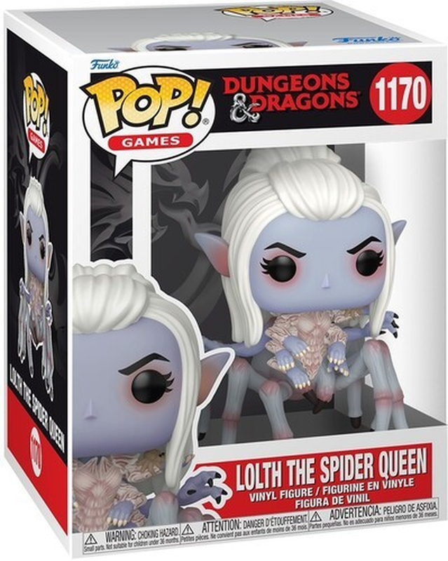 Funko Pop Lolth Spider Queen # 1170 Dungeons Dragons Premium Vinyl Figure