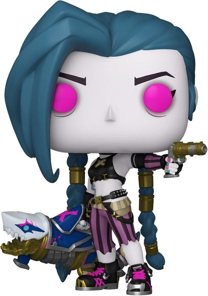 Funko Pop Arcane League Of Legends Jinx #1602 Animation Netflix Vinyl Figure NEW