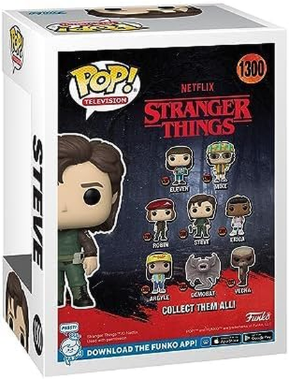 POP [Stranger Things - Hunter Steve Harrington Season 4 Funko Vinyl Figure 1300