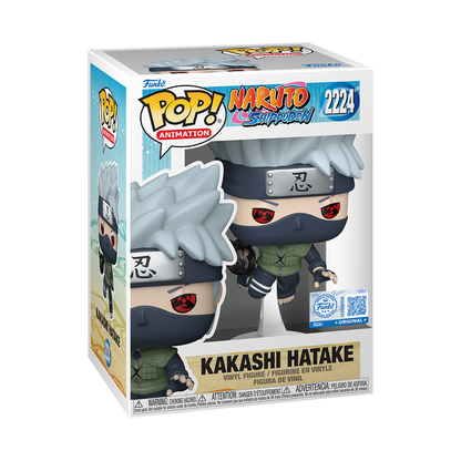 Funko Pop! Kakashi Hatake Leaping #2224 Naruto Exclusive Animation Figure NEW UK