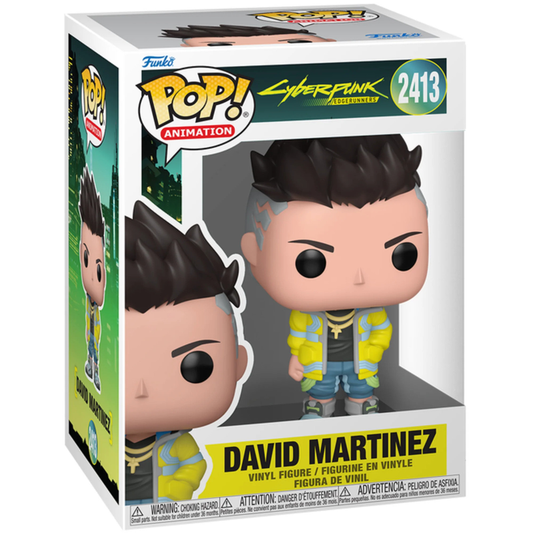 Funko Pop Cyberpunk Edgerunners David Martinez #2413 Anime Vinyl Figure