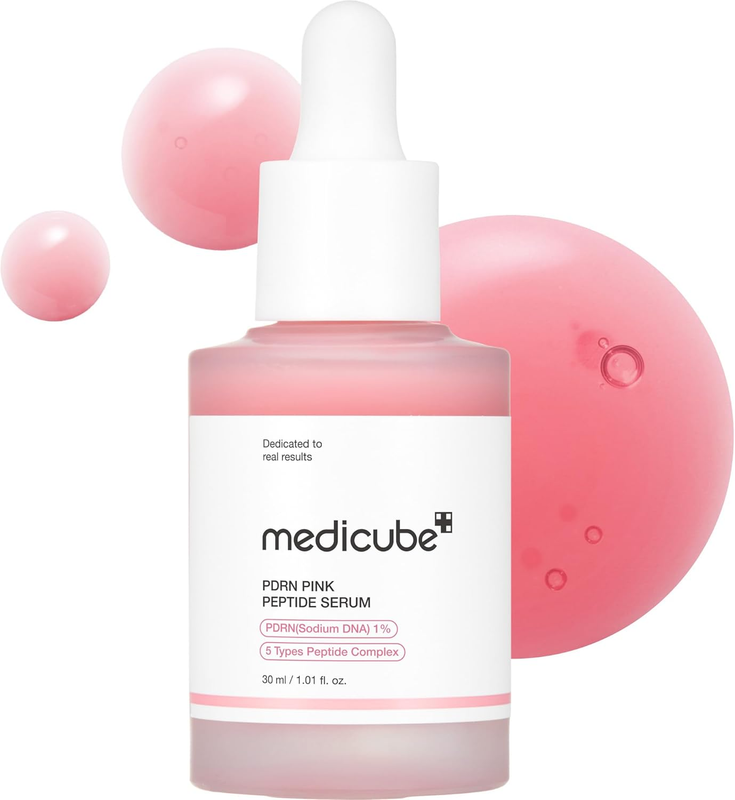 Medicube PDRN Pink Peptide Serum Salmon DNA Korean Skincare Glow Genuine KBeauty