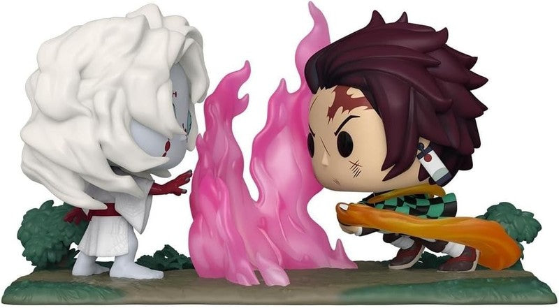 Tanjiro Kamado Vs. Rui 1034 Funko POP! Moment: Demon Slayer Collectable Figure