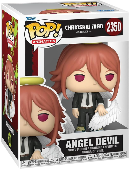 Funko POP! Animation: Chainsaw Man: Reze - Angel Devil # 2350 - Vinyl Figure