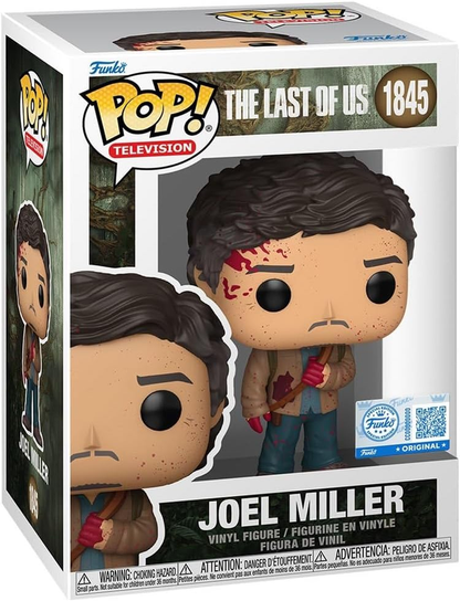 Funko Pop The Last Of Us - Joel Miller - #1845 - Bloody Exclusive  -  Protector