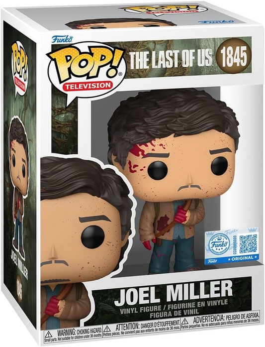 Funko Pop The Last Of Us - Joel Miller - #1845 - Bloody Exclusive  -  Protector