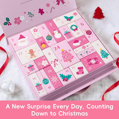 Sakura Beauty Advent Calendar 2025, 24 Luxury Skincare & Body Care Surprise Gift