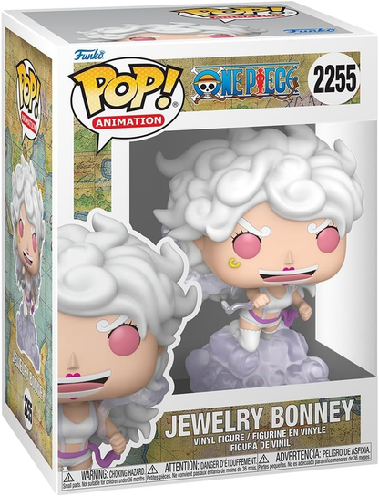Funko Pop Jewelry Bonney # 2255 One Piece Animation Vinyl Figure Anime UK