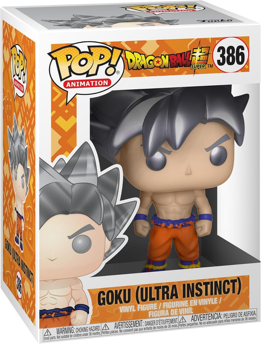 Funko Pop!  Goku - Ultra Instinct 386- Dragon Ball Super Anime Vinyl Figure UK