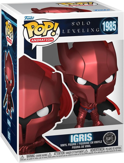 Funko Pop Igris # 1985 Solo Leveling Animation Vinyl Figure Anime NEW  UK