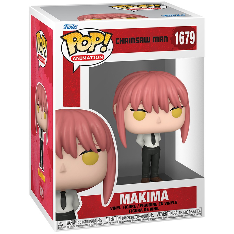 Funko Pop Chainsaw Man Makima #1679 Animation Anime Vinyl Figure