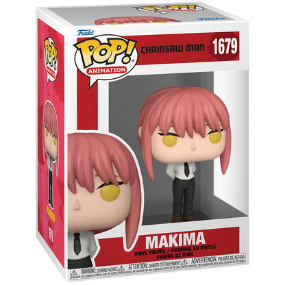 Funko Pop Chainsaw Man Makima #1679 Animation Anime Vinyl Figure