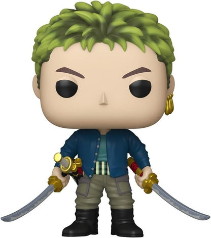 Funko Pop Zoro #1879 Live Action Netflix One Piece Vinyl Figure Animation NEW UK